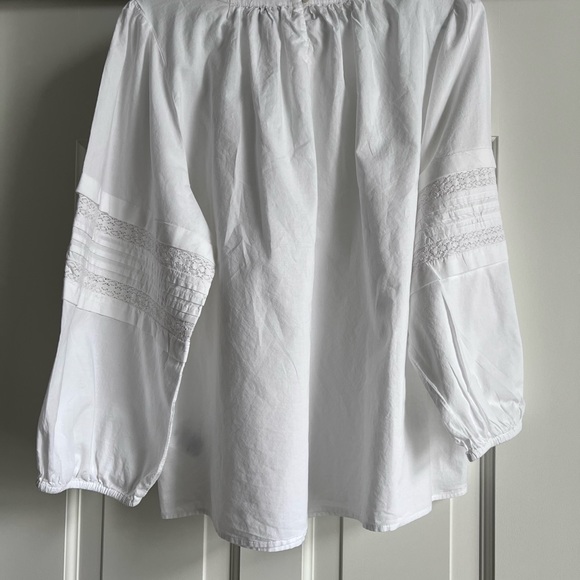 J. Crew Womens Pintuck Top NWOT Large - Picture 5 of 5